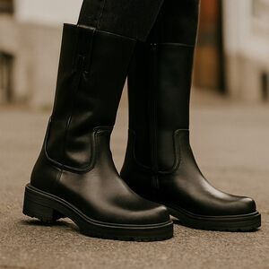 No Boundaries Black Combat Boots